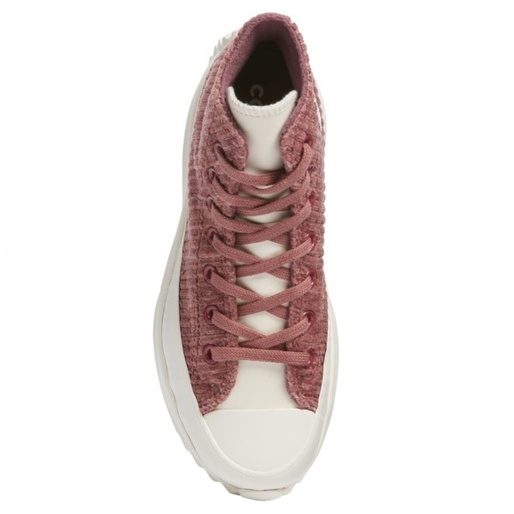 Converse Run Star Hike High Top platform sneaker in corduroy Size: 7.5 - Picture 3 of 6